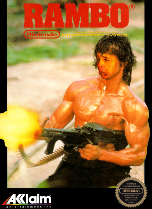 Rambo parody cover