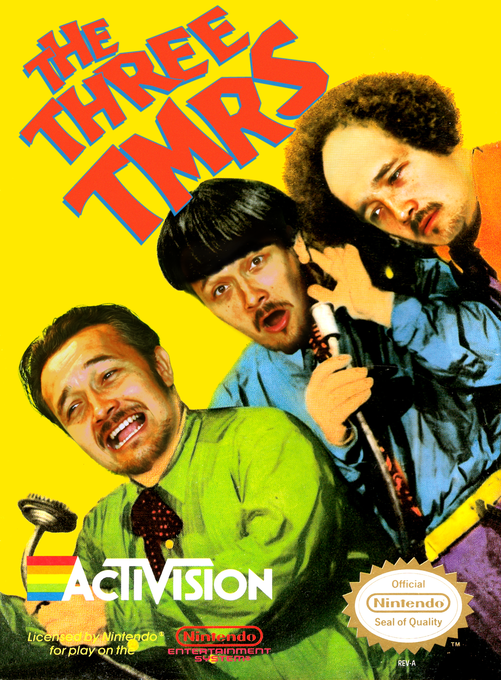 The Three Stooges parody cover