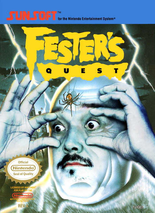 Fester's Quest parody cover