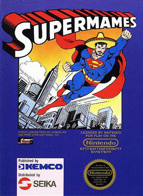 Superman parody cover