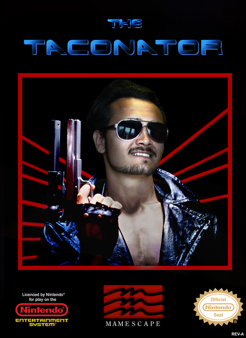 The Terminator parody cover