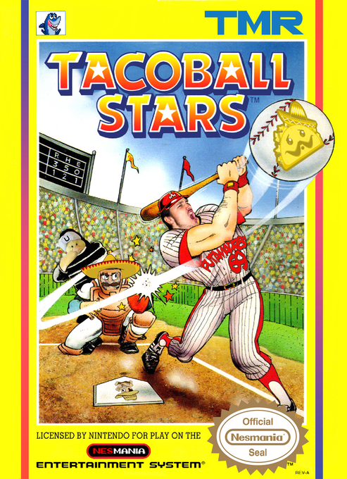 Baseball Stars parody cover