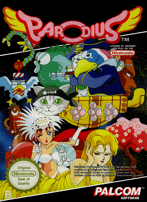 Parodius Da! (PAL) cover