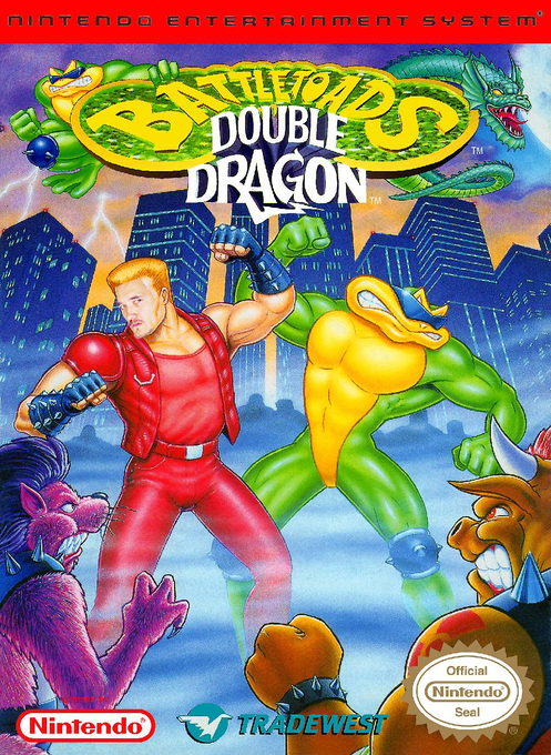 Battletoads & Double Dragon parody cover