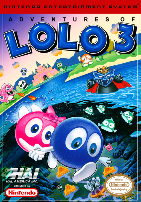 Adventures of Lolo 3 cover