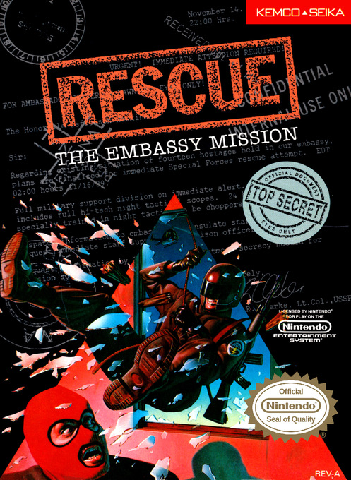 Rescue: The Embassy Mission cover