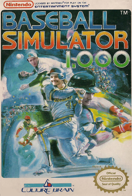 Baseball Simulator 1.000 parody cover