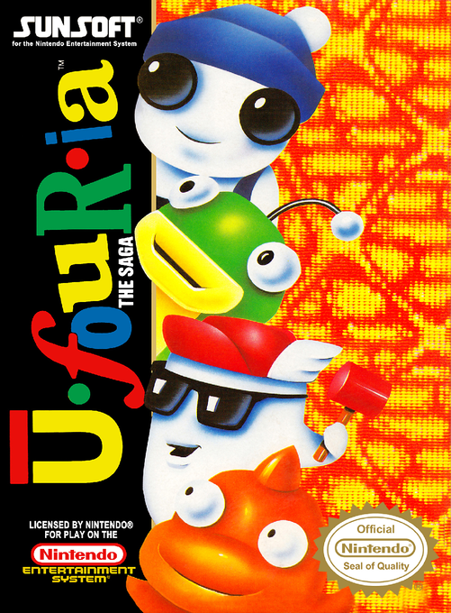 Ufouria: The Saga (PAL) cover