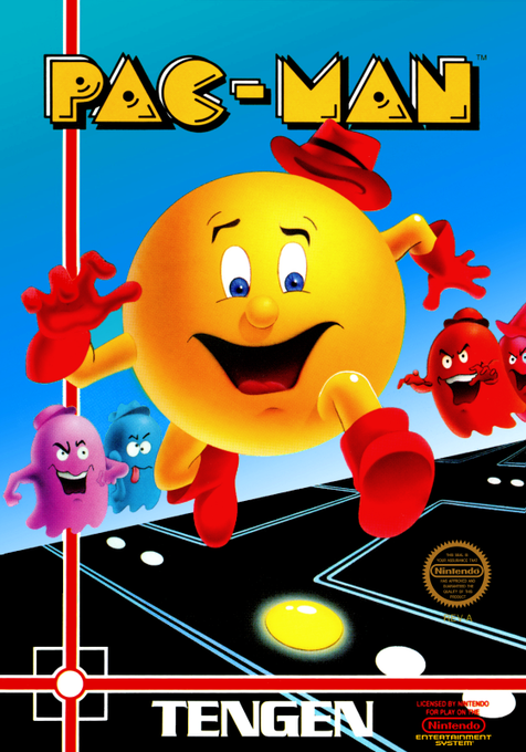 Pac-Man (Tengen) cover