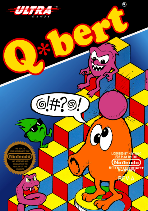 Q*Bert cover
