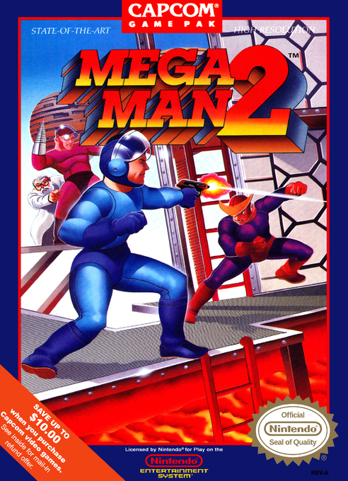 Mega Man 2 cover