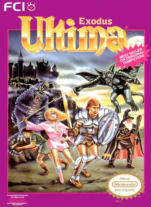 Ultima III: Exodus cover
