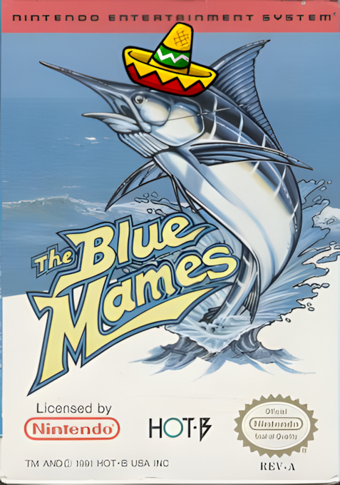 The Blue Marlin parody cover