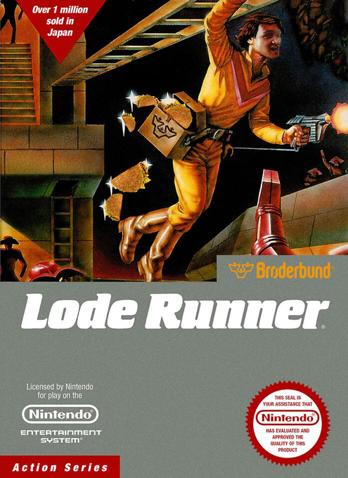 Lode Runner parody cover