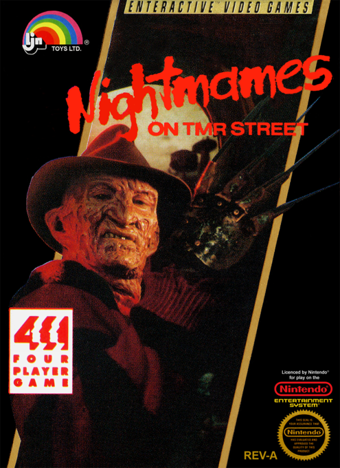 A Nightmare on Elm Street parody cover