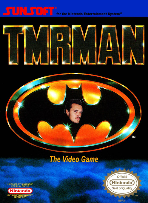 Batman: The Video Game parody cover