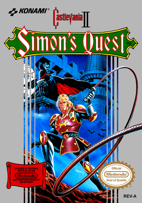 Castlevania II: Simon's Quest cover