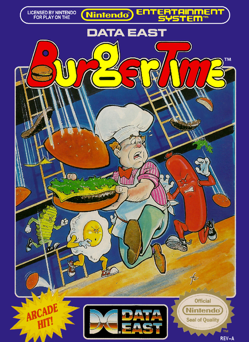 BurgerTime cover