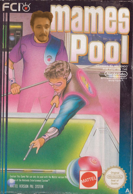 Lunar Pool parody cover