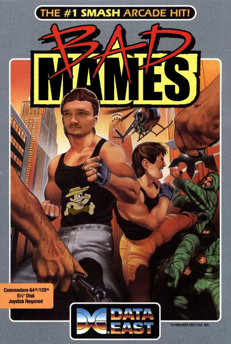 Bad Dudes parody cover