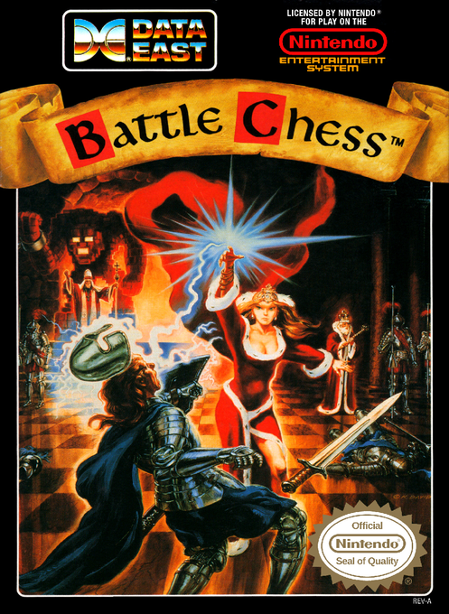 Battle Chess parody cover