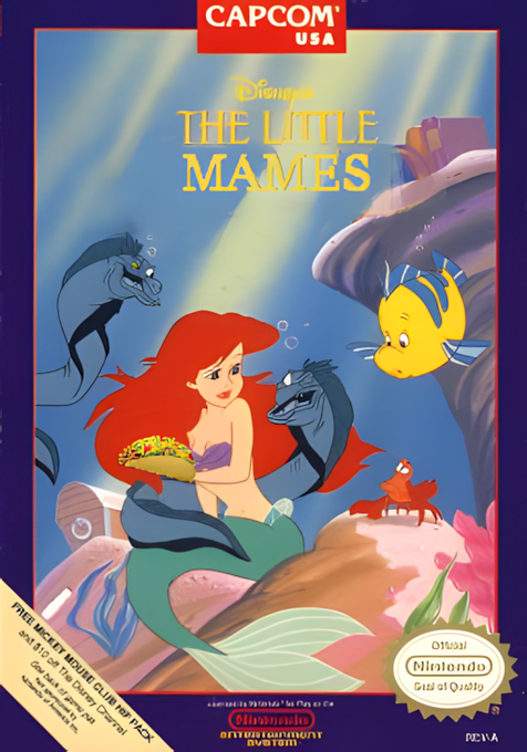 Disney's The Little Mermaid parody cover