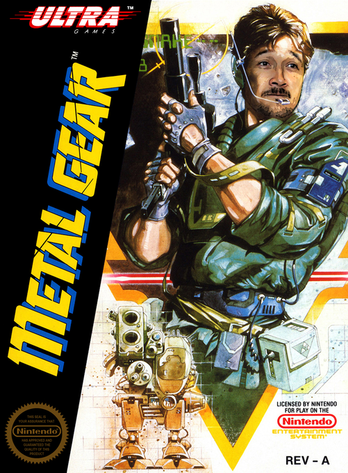 Metal Gear parody cover