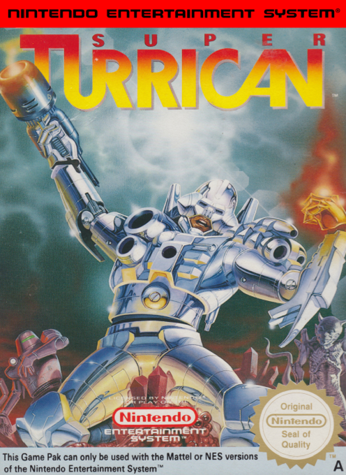 Super Turrican (PAL) cover