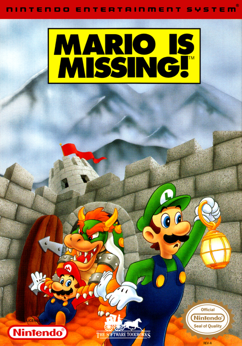 Mario is Missing! cover