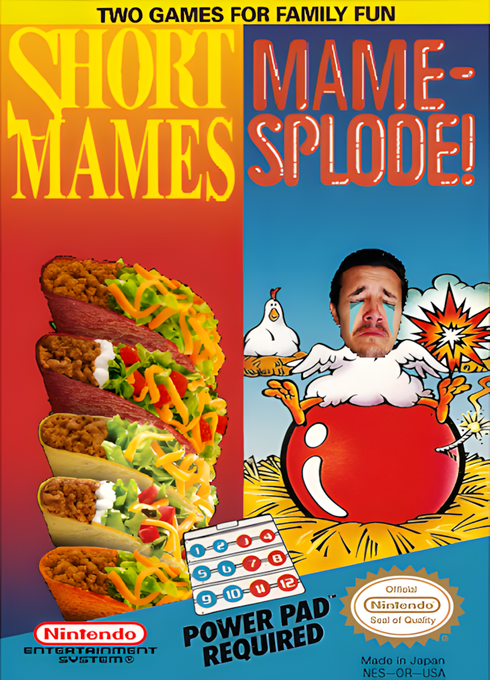 Short Order / Eggsplode! parody cover