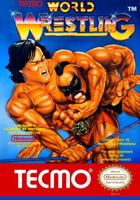 Tecmo World Wrestling cover