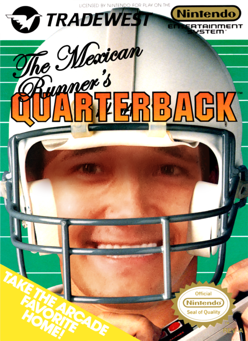 John Elway's Quarterback parody cover