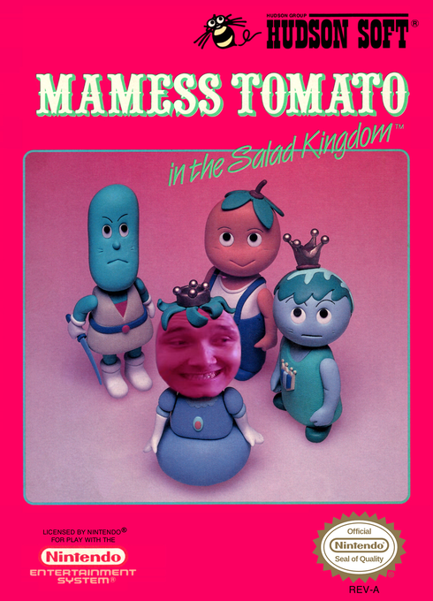 Princess Tomato in the Salad Kingdom parody cover