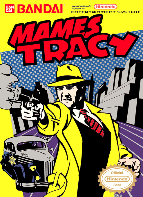 Dick Tracy parody cover