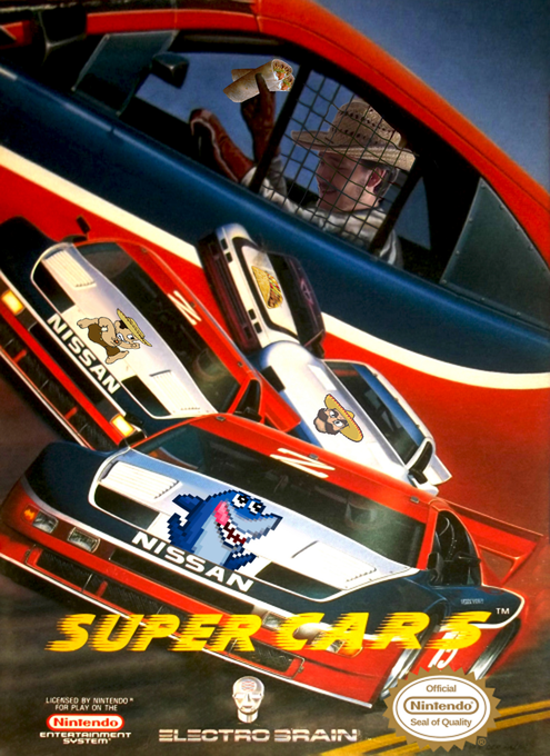 Super Cars parody cover