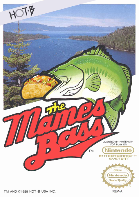 The Black Bass parody cover