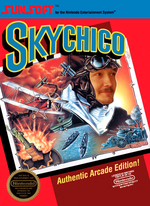 Sky Kid parody cover