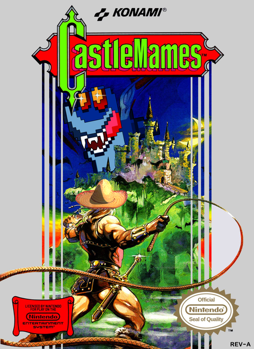 Castlevania parody cover