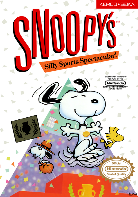 Snoopy's Silly Sports Spectacular cover