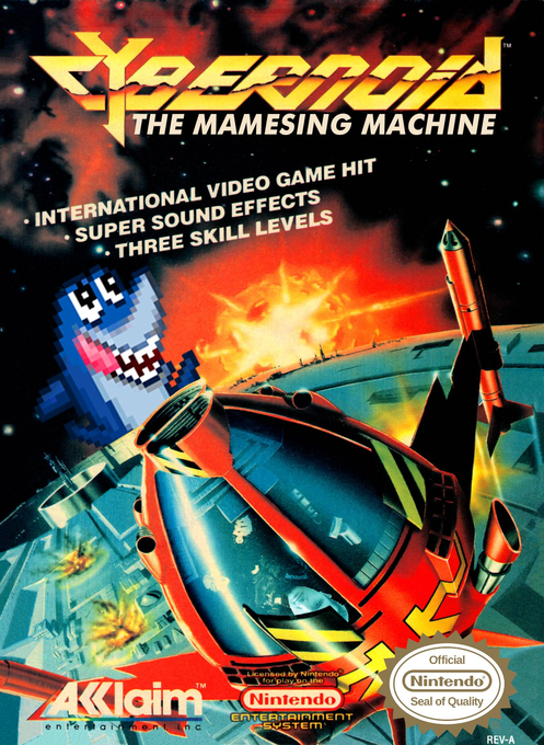 Cybernoid: The Fighting Machine parody cover