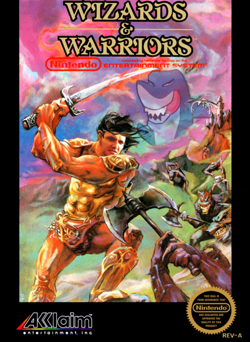 Wizards & Warriors parody cover