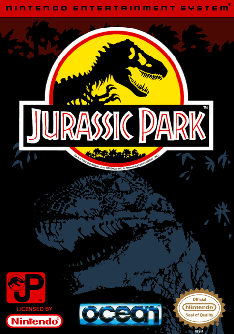 Jurassic Park cover