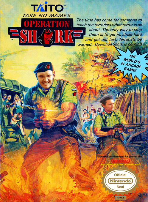 Operation Wolf parody cover