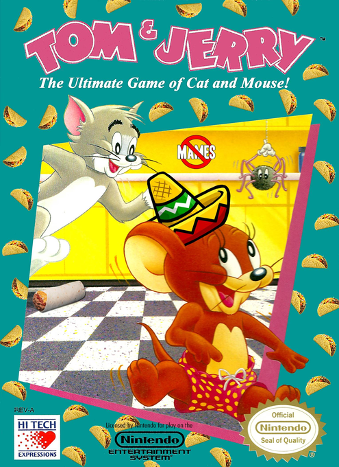 Tom and Jerry parody cover