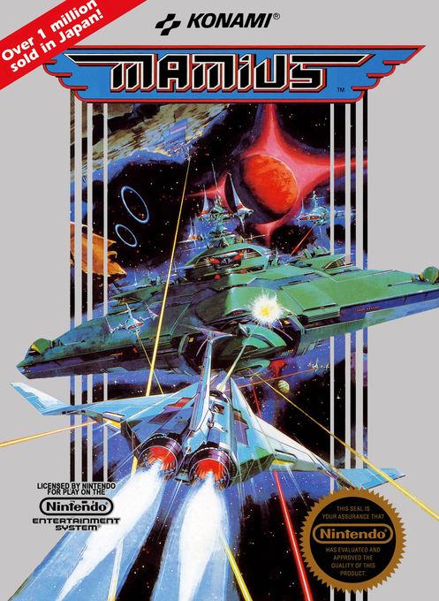 Gradius parody cover