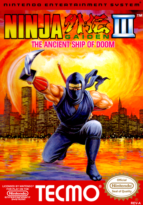 Ninja Gaiden III: The Ancient Ship of Doom cover