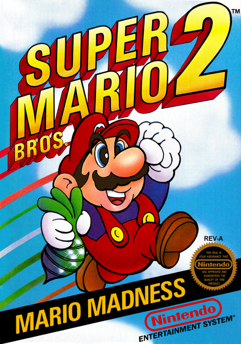 Super Mario Bros. 2 cover