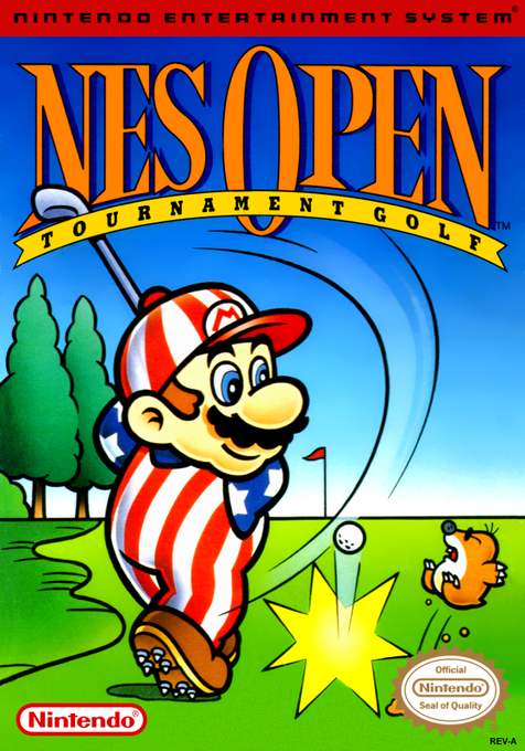 NES Open Tournament Golf cover