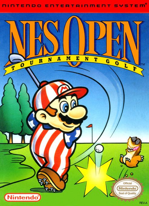 NES Open Tournament Golf parody cover