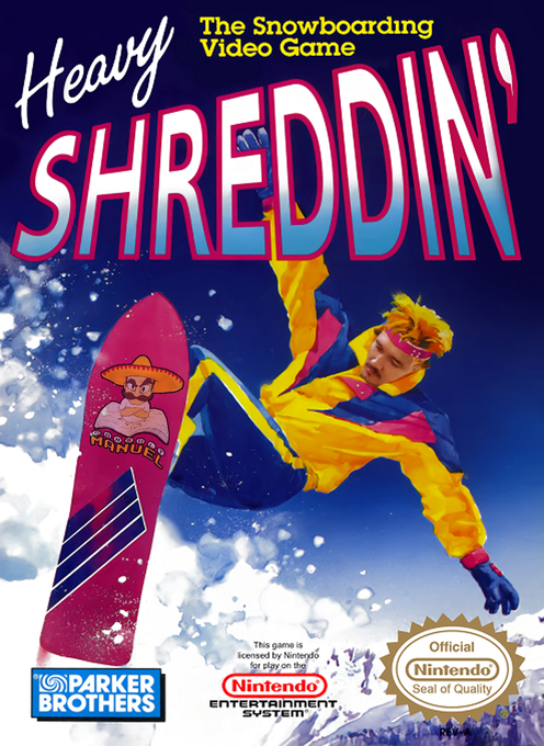 Heavy Shreddin' parody cover